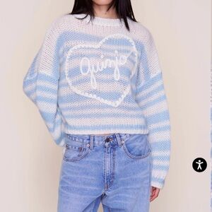 DANIELLE GUIZIO MOHAIR BLEND SWEATER!